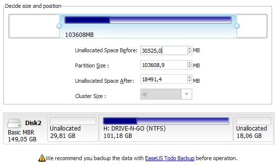 Administre sus particiones de disco duro como un profesional con EaseUS Partition Master [Windows] EaseUS Partition Master Change Partition