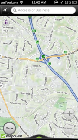 mapquest para iphone