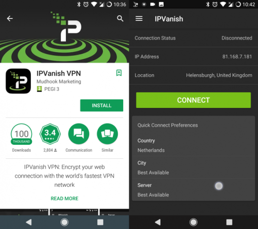 Revisión en profundidad: IPVanish - VPN flexible y confiable para cada dispositivo muo promocionó el juego de Android ipvanish