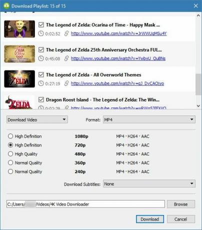 4K Video Downloader descarga listas de reproducción de YouTube, canales y más 4K Video Downloader Descargar lista de reproducción