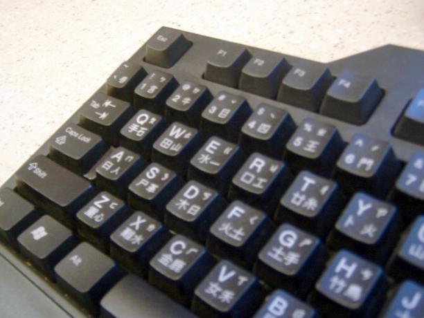 teclado chino de linux