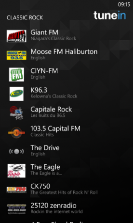 radio tunein