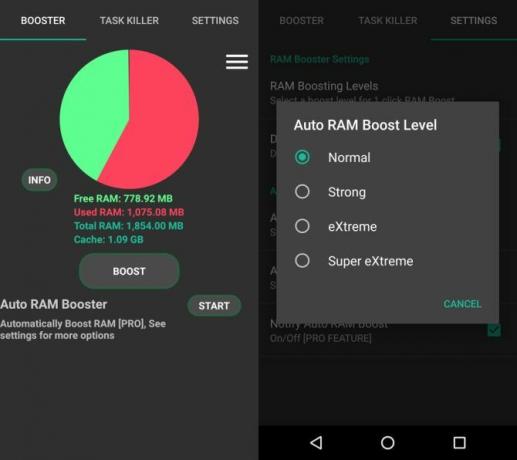 aplicación de Android auto ram booster