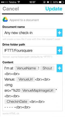 Pon tu iPhone a trabajar con IFTTT editrecipe