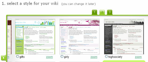 Cree su propio sitio Wiki fácilmente con WetPaint wetpaint5