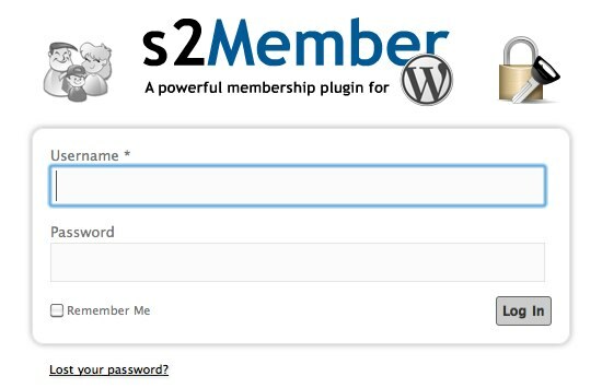 Cómo crear un sitio web solo para miembros con WordPress 05 Nueva interfaz de inicio de sesión