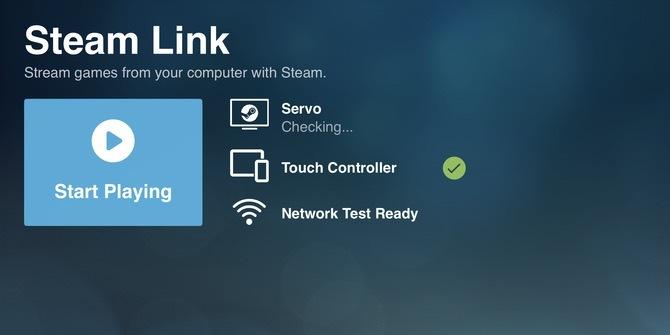 Steam Link inicializando