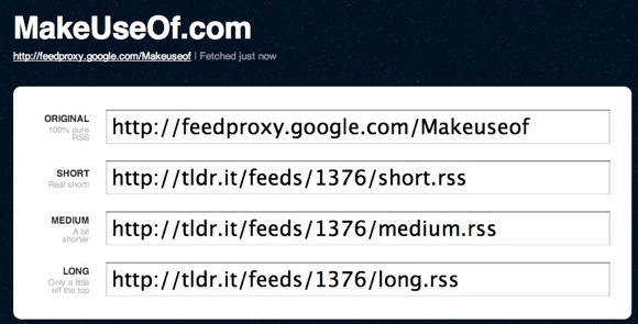 como resumir un sitio web