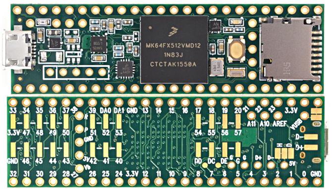 tablero teensy 3.5