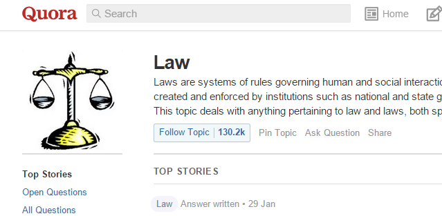 Lo mejor de Internet: su búsqueda de ayuda legal experta ahora es más fácil [solo para EE. UU.] Quora