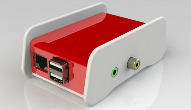 18 interesantes ideas de bricolaje Raspberry Pi Case mechadrafter pi2 case 670x384