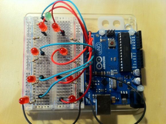 luces de navidad arduino