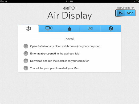 Cómo usar su iPad (o iPhone!) Como segundo monitor [iOS] air display help