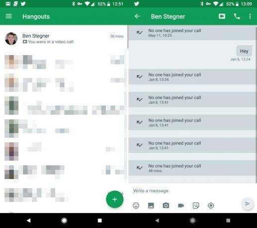 Cómo usar Google Hangouts en Android