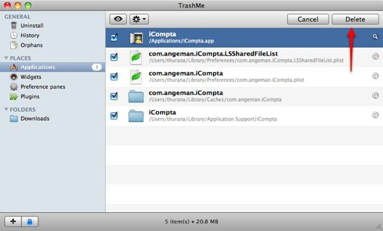 Dos pasos simples para limpiar su biblioteca de aplicaciones [Mac] 04d TrashMe Eliminar