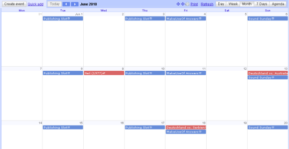 calendario de google greasemonkey