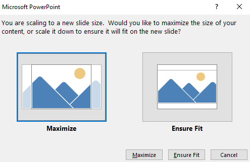 Cómo cambiar el tamaño de sus diapositivas en PowerPoint powerpoint size