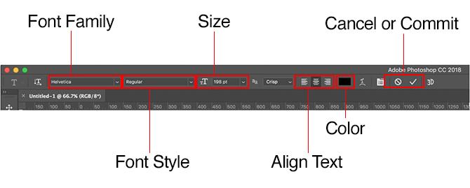 trabajar con texto en photoshop - conceptos básicos de tipo photoshop