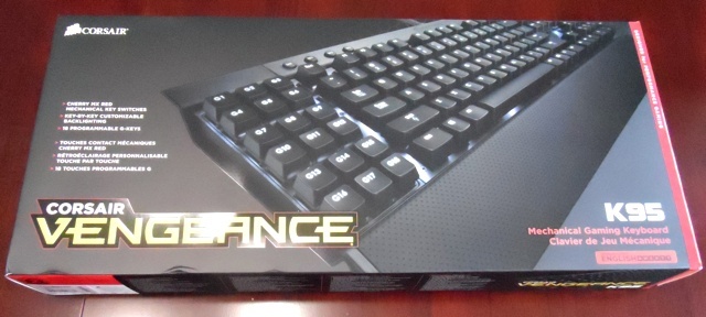 revisión del teclado corsair vengeance k95