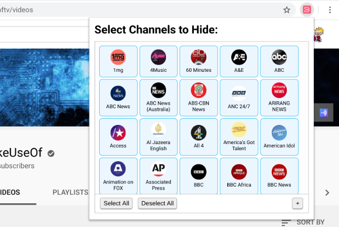 De-Mainstream Youtube oculta los principales canales de medios y videos en youtube