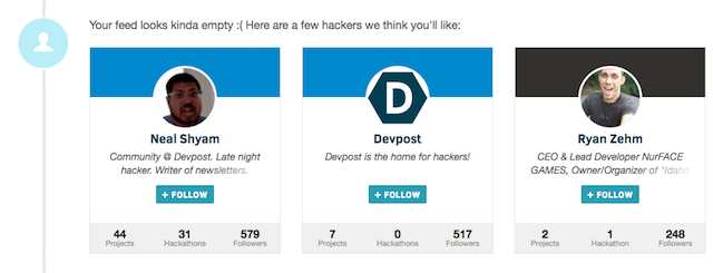 hackathon-devpost-profiles