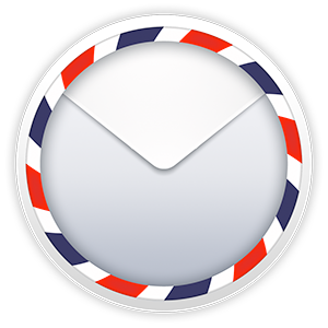 Airmail para Mac OS X hace que el correo electrónico sea hermoso nuevamente Correo aéreo transparente 300 icon