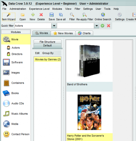 Use Data Crow para organizar y administrar todas sus cosas [Windows] datacrow8