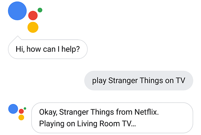 Google Assistant Play en TV