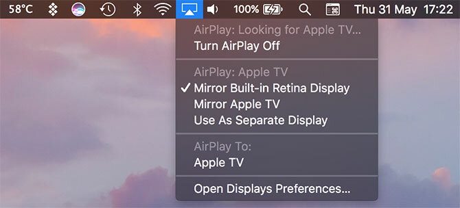 AirPlay en Mac