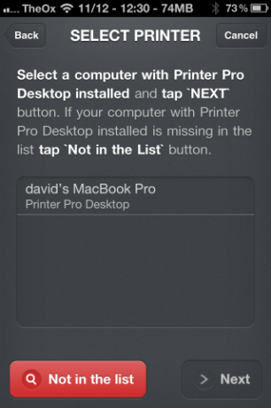 Printer Pro: la forma más fácil de imprimir desde su iPhone, incluso con una impresora con cable [iOS, gratis por tiempo limitado] 2012 11 12 12