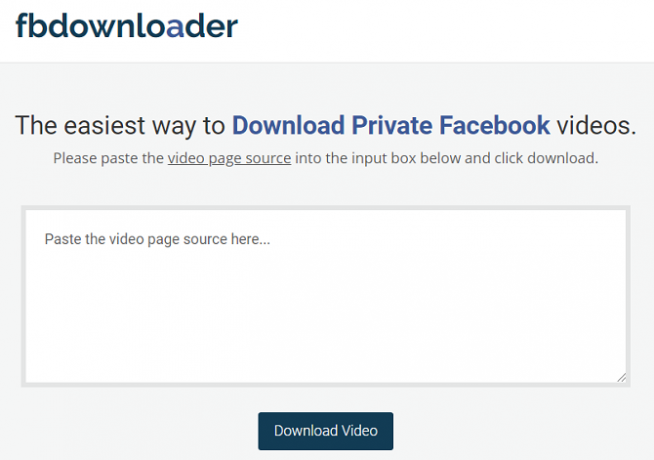descargar videos privados de Facebook fbdownloader