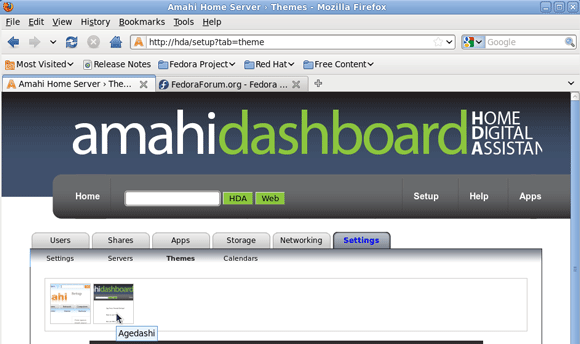 Configuración de un servidor doméstico Amahi - Agregar una unidad a su servidor [Linux] 3 seleccione miniatura de agedashi
