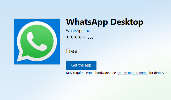 WhatsApp Desktop Client para Windows y Mac es el segundo mejor Whatsapp 1
