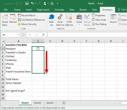 Cómo crear una lista de verificación en Excel como los profesionales