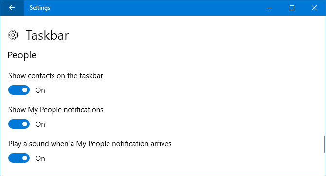 Cómo usar la nueva función de personas de Windows 10 en la gente de la barra de tareas