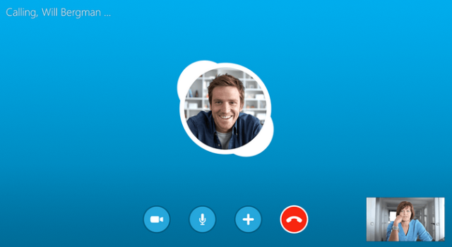 Esta es una captura de pantalla de uno de los mejores programas de Windows llamado Skype