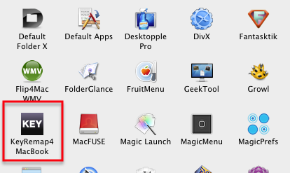 configuración del teclado mac