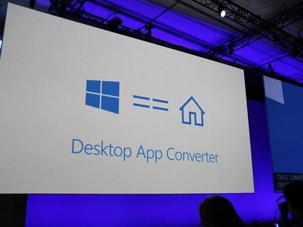 Convertidor de aplicaciones de escritorio Microsoft Build 2016