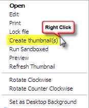 4 generadores de miniaturas gratuitos para crear miniaturas de fotos de calidad para su sitio web 3 Haga clic derecho con el botón derecho del mouse