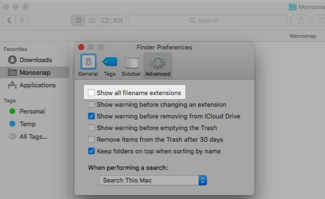 hide-file-extensiones-mac