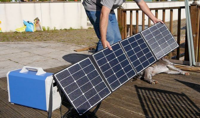 Reorientar los paneles solares SP150