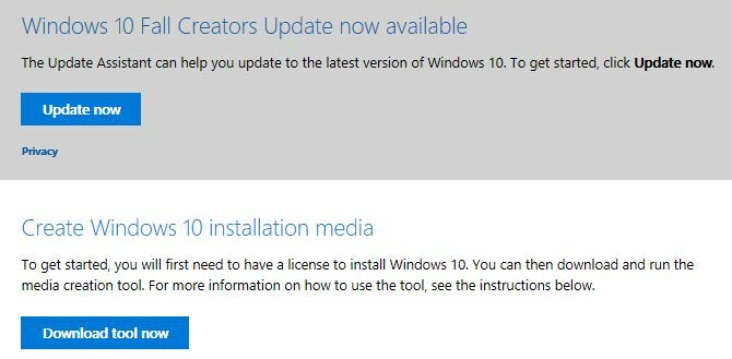 Instalación manual de Windows 10
