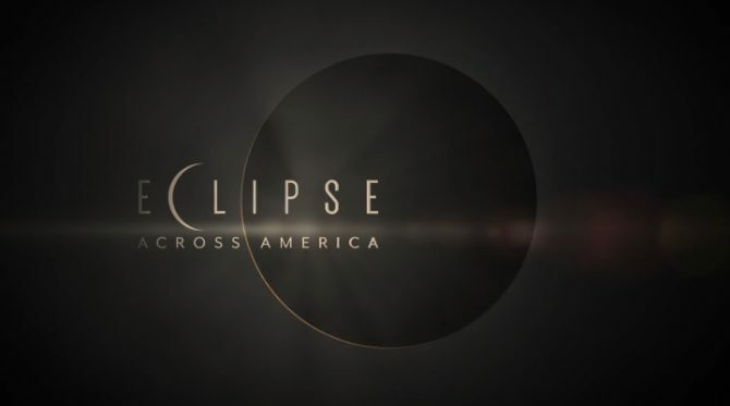 Tarjeta de título de Eclipse Across America