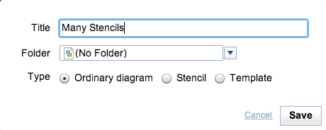 Crear excelentes diagramas con Cacoo y Google Drive Cacoo Guardar como plantilla de plantilla