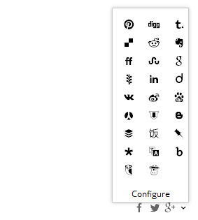 Inoreader - Compartir