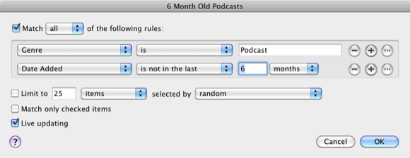 organizar podcasts