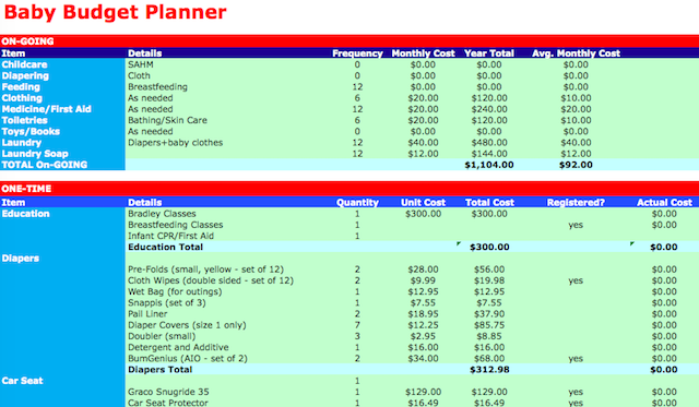 planilla-presupuesto-familiar-excel-baby-budget-planner