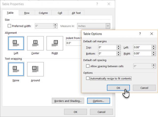 Microsoft Word - No cambiar el tamaño de la tabla