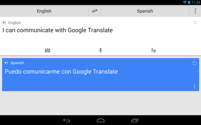 aplicación google-translate