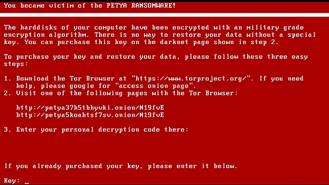 Petya Ransomware te convertiste en una víctima